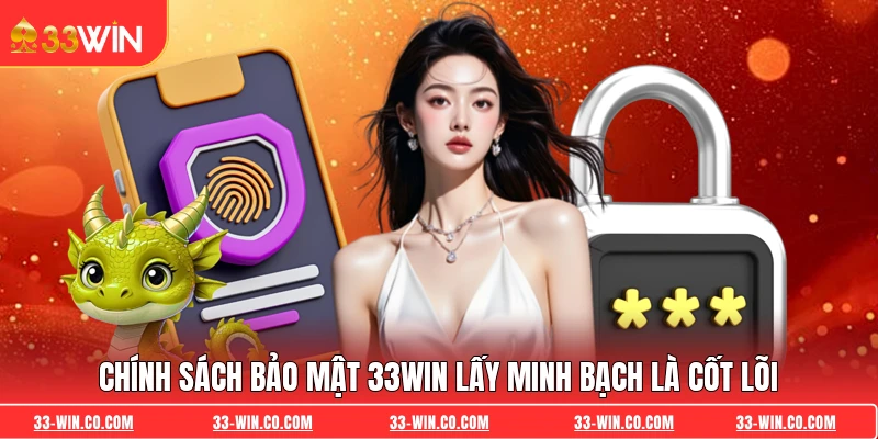 Chính sách bảo mật 33WIN lấy minh bạch là cốt lõi