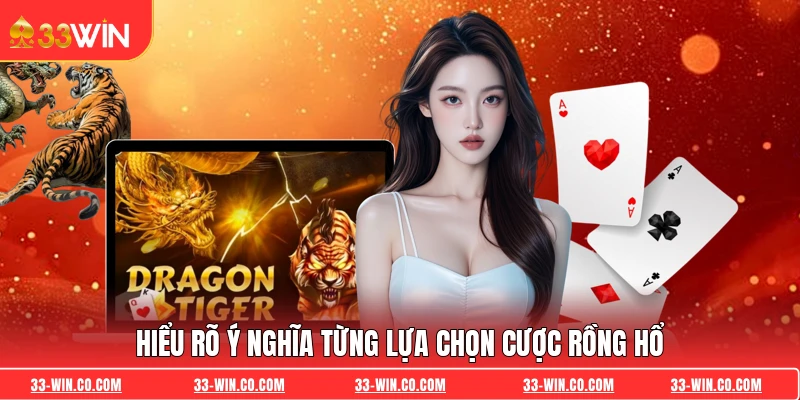 Hiểu rõ ý nghĩa từng lựa chọn cược Rồng Hổ