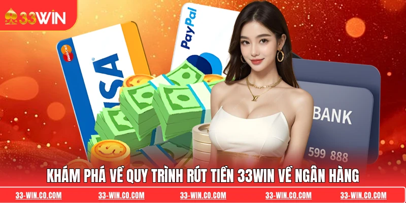 Khám phá về quy trình rút tiền 33WIN về ngân hàng