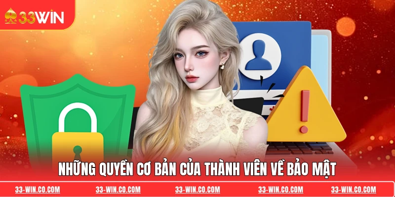 Những quyền cơ bản của thành viên về bảo mật
